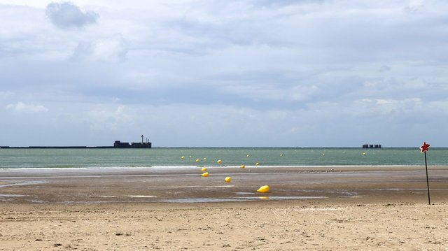 Blick in den äußeren Hafen