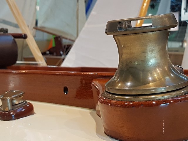 Klassiker-Winsch auf der boot 2017