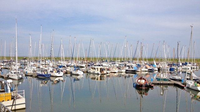 Yachthafen von Oudeschild