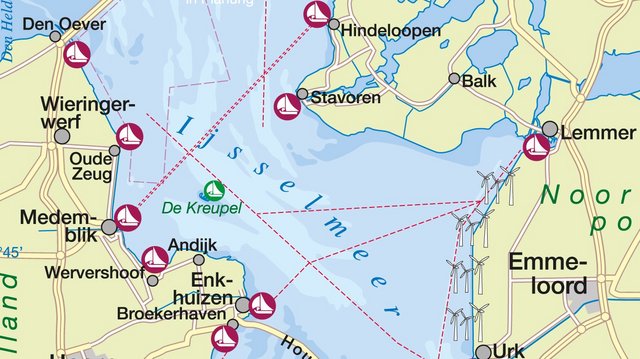 Tipps zu Ijsselmeer-Seekarten