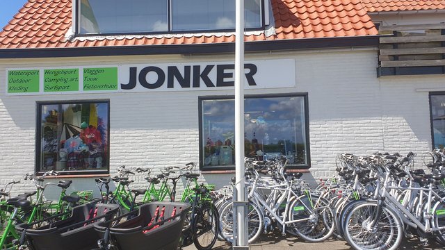 Fahrradverleih bei Jonker auf Terschelling