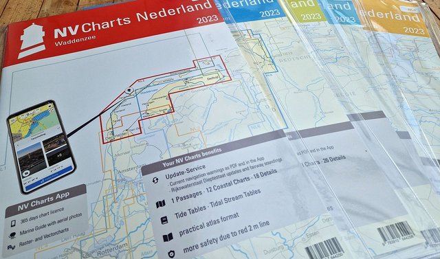 NV Charts Seekarten Niederlande 2023